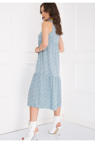 ПЛАТЬЕ СЕЙНУРА (МИНТ ФЛОВЕРС)