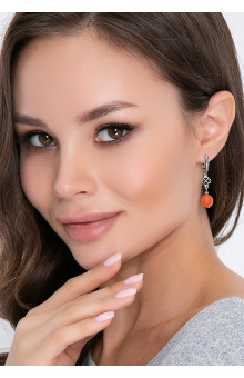 СЕРЬГИ ЖАЛИЯ (ОРАНЖ)