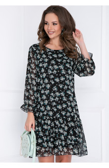 ПЛАТЬЕ МЭЛЛИ (БЛЭК ГРИН)