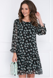 ПЛАТЬЕ МЭЛЛИ (БЛЭК ГРИН)