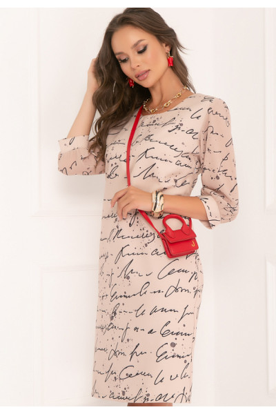 ПЛАТЬЕ МАЛЬЕ (БЭЙЖ)