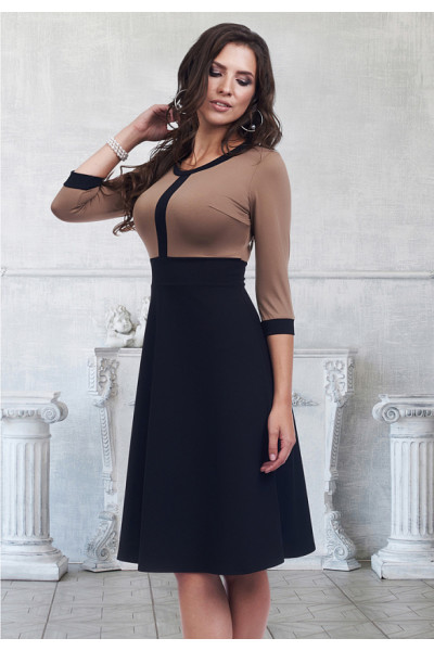 ПЛАТЬЕ МОНИКА (БРАУН)