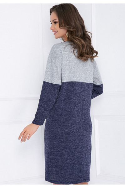 ПЛАТЬЕ ФОЛЬЯНО (БЛУ ГРЭЙ) ПЛАТЬЕ ФОЛЬЯНО (БЛУ ГРЭЙ)