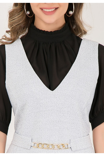 ПЛАТЬЕ ШЕРНЕТО (ЛАЙТ ГРЕЙ) ПЛАТЬЕ ШЕРНЕТО (ЛАЙТ ГРЕЙ)