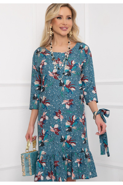 ПЛАТЬЕ МАССАНИ (БИРЮЗА) ПЛАТЬЕ МАССАНИ (БИРЮЗА)