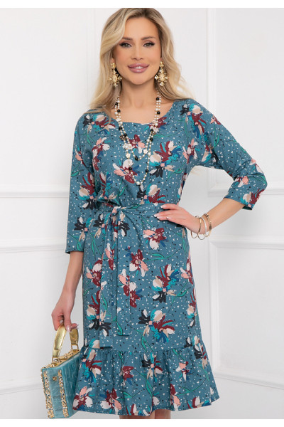 ПЛАТЬЕ МАССАНИ (БИРЮЗА)