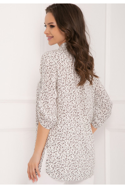 БЛУЗКА ВЕРЧЕЯ (ВАЙТ ЛЕЙФЛЕТС)