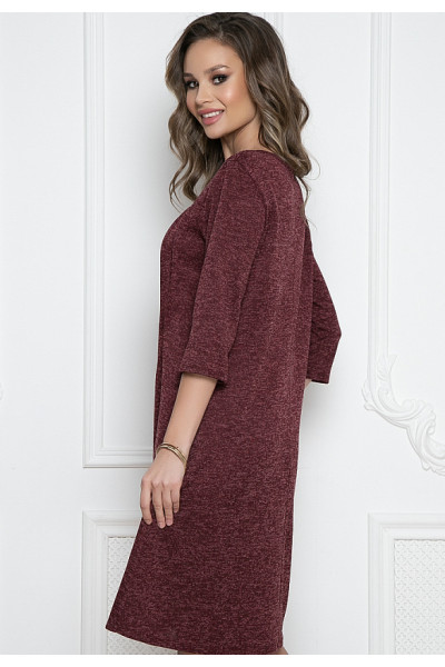 ПЛАТЬЕ МИНОЛЬ (КАРМИН) ПЛАТЬЕ МИНОЛЬ (КАРМИН)