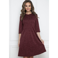 ПЛАТЬЕ МИНОЛЬ (КАРМИН)