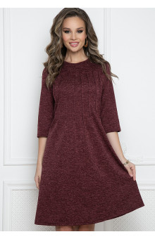 ПЛАТЬЕ МИНОЛЬ (КАРМИН)