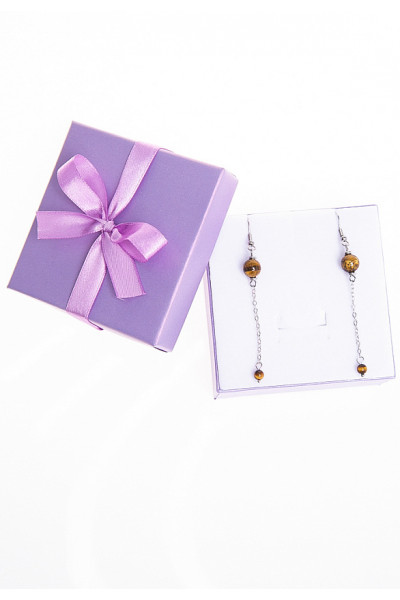 СЕРЬГИ ВИДЖУ (ГОЛД БРАУН) СЕРЬГИ ВИДЖУ (ГОЛД БРАУН)