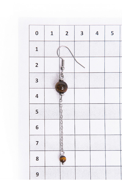 СЕРЬГИ ВИДЖУ (ГОЛД БРАУН) СЕРЬГИ ВИДЖУ (ГОЛД БРАУН)