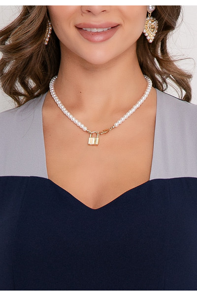 ПЛАТЬЕ НЕПМИО (БЛУ ГРЭЙ)