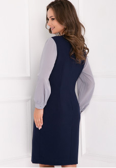 ПЛАТЬЕ НЕПМИО (БЛУ ГРЭЙ)