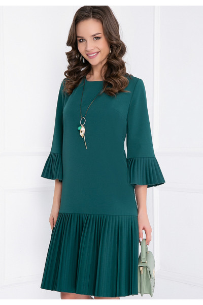 ПЛАТЬЕ НИКОЛЕТТА (ИЗУМРУД) ПЛАТЬЕ НИКОЛЕТТА (ИЗУМРУД)
