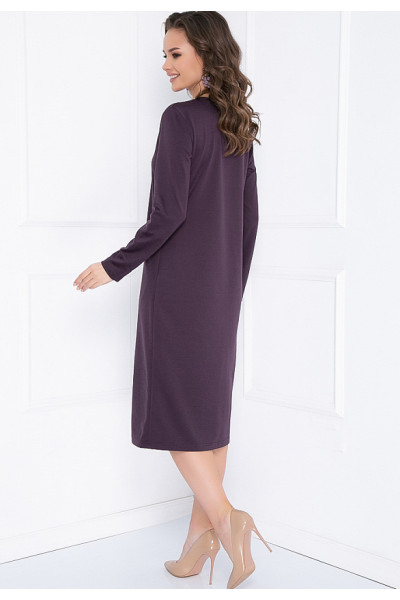 ПЛАТЬЕ ТРЕВАННО (ПУРПУР) ПЛАТЬЕ ТРЕВАННО (ПУРПУР)