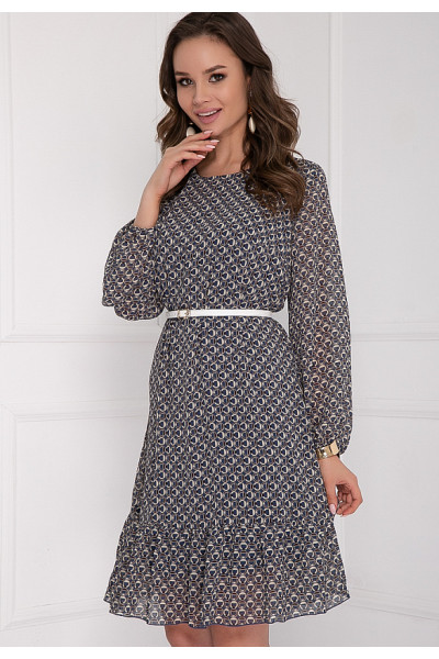 ПЛАТЬЕ НИКЕРО (БЭЙЖ БЛУ) ПЛАТЬЕ НИКЕРО (БЭЙЖ БЛУ)