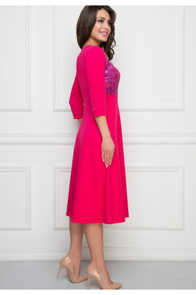 ПЛАТЬЕ МОНИКА (ФУКСИЯ)