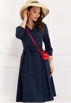 ПЛАТЬЕ ТИНЬЯЛЕ (ДАРК БЛУ)