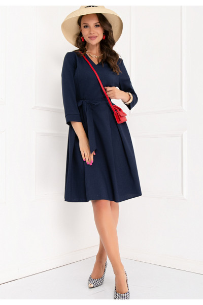 ПЛАТЬЕ ТИНЬЯЛЕ (ДАРК БЛУ) ПЛАТЬЕ ТИНЬЯЛЕ (ДАРК БЛУ)