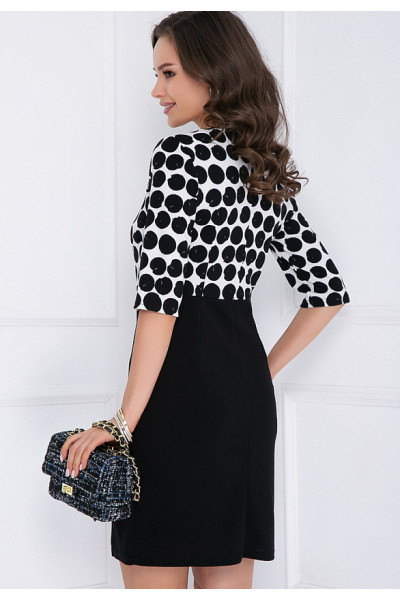 ПЛАТЬЕ ИЛЛАЗИЯ (БЛЭК ВАЙТ) ПЛАТЬЕ ИЛЛАЗИЯ (БЛЭК ВАЙТ)