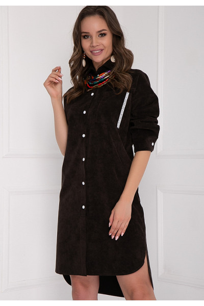 ПЛАТЬЕ НЯУМИ (ДАРК БРАУН)