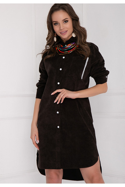 ПЛАТЬЕ НЯУМИ (ДАРК БРАУН)