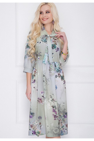 ПЛАТЬЕ ЭМИЛИЯ (ЛАЙТ ГРИН)