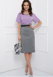 ЮБКА АТРАНИ (БЛЭК ВАЙТ)