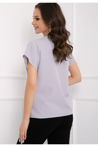 БЛУЗКА ВИТАЛИНА (ДАРК ГРЭЙ)