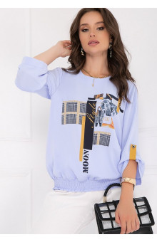 БЛУЗКА МЕДИЛЬЯНИ (ЛАЙТ БЛУ)