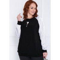 СВИТШОТ ПУНТА (БЛЭК ВАЙТ)