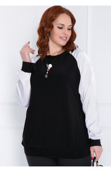 СВИТШОТ ПУНТА (БЛЭК ВАЙТ)