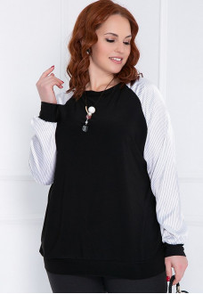 СВИТШОТ ПУНТА (БЛЭК ВАЙТ)