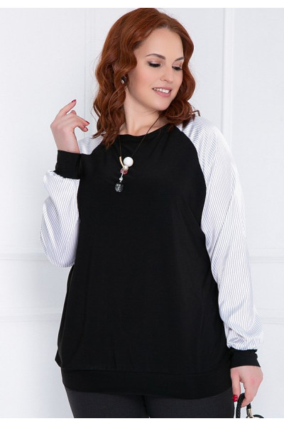 СВИТШОТ ПУНТА (БЛЭК ВАЙТ)