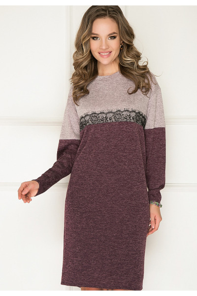 ПЛАТЬЕ МЭЙНИ (ВАЙЛЕТ БОРДО)