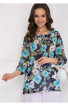 БЛУЗКА СОЛЧИНИ (БЛУ ФЛОВЕРС)
