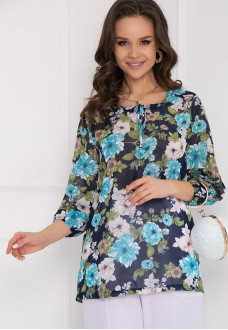 БЛУЗКА СОЛЧИНИ (БЛУ ФЛОВЕРС)