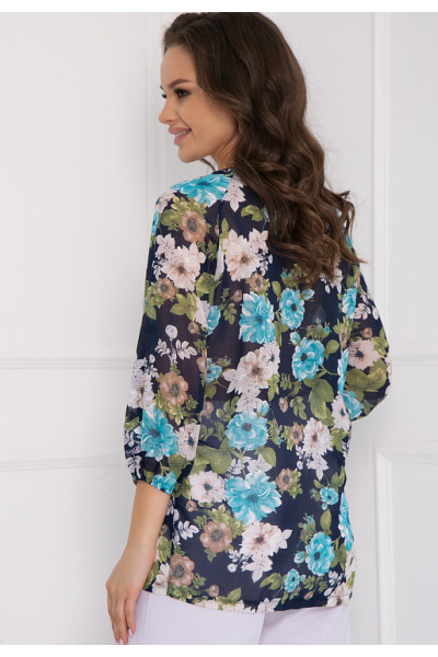 БЛУЗКА СОЛЧИНИ (БЛУ ФЛОВЕРС)