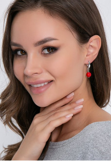 СЕРЬГИ БАНТИ (РЭД)