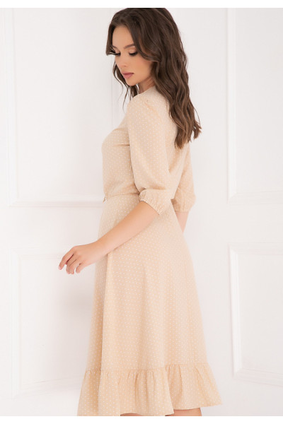 ПЛАТЬЕ КРОСАНИ (БЭЙЖ) ПЛАТЬЕ КРОСАНИ (БЭЙЖ)