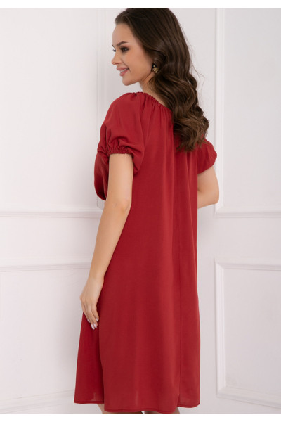 ПЛАТЬЕ АНЬЕЛЛА (ТЕРРАКОТ) ПЛАТЬЕ АНЬЕЛЛА (ТЕРРАКОТ)