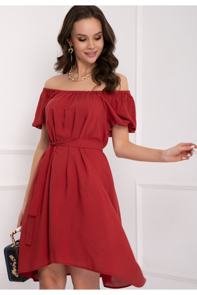 ПЛАТЬЕ АНЬЕЛЛА (ТЕРРАКОТ) ПЛАТЬЕ АНЬЕЛЛА (ТЕРРАКОТ)