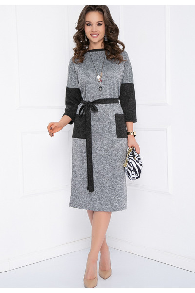 ПЛАТЬЕ МОНКЬЕРИ (ГРЕЙ)