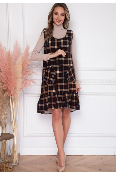 ПЛАТЬЕ ТЕНЕРЕЗА (БРАУН)