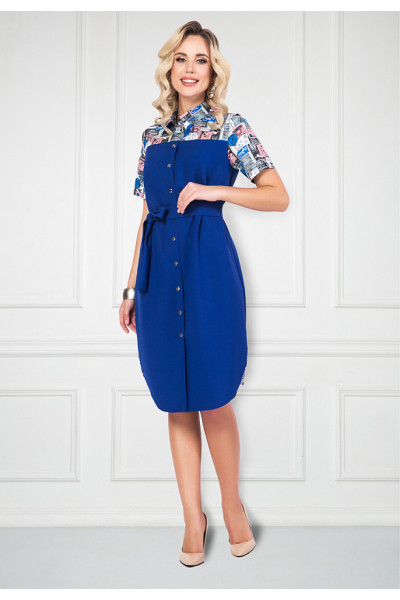 ПЛАТЬЕ МАРКЕ (БЛУ)