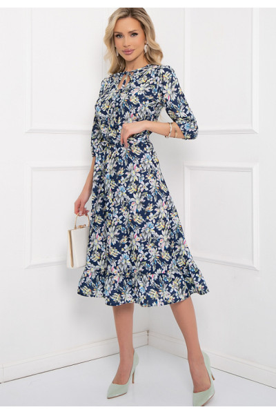 ПЛАТЬЕ КРОСАНИ (БЛУ ФЛОВЕРС)