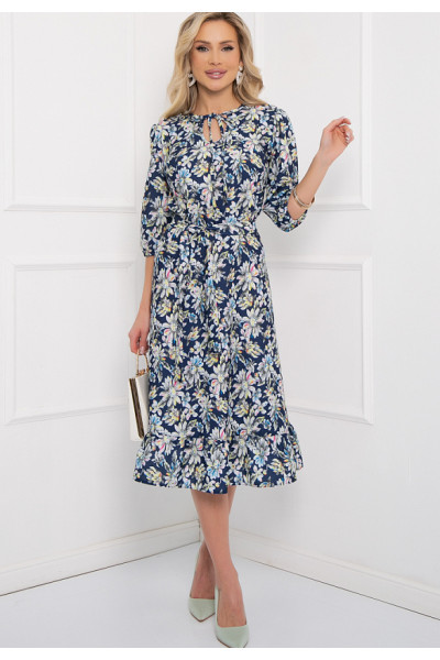 ПЛАТЬЕ КРОСАНИ (БЛУ ФЛОВЕРС)