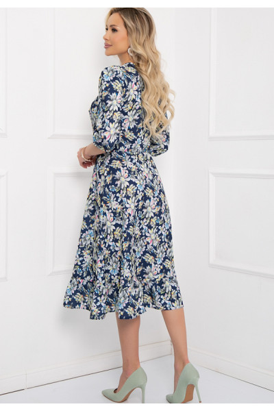 ПЛАТЬЕ КРОСАНИ (БЛУ ФЛОВЕРС)