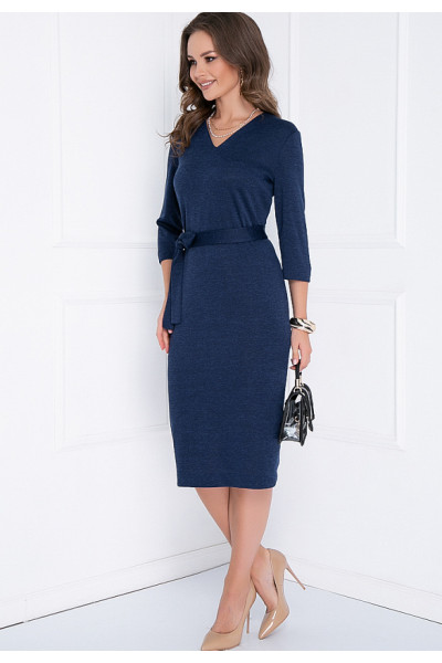 ПЛАТЬЕ КОМАНО (ДАРК БЛУ) ПЛАТЬЕ КОМАНО (ДАРК БЛУ)